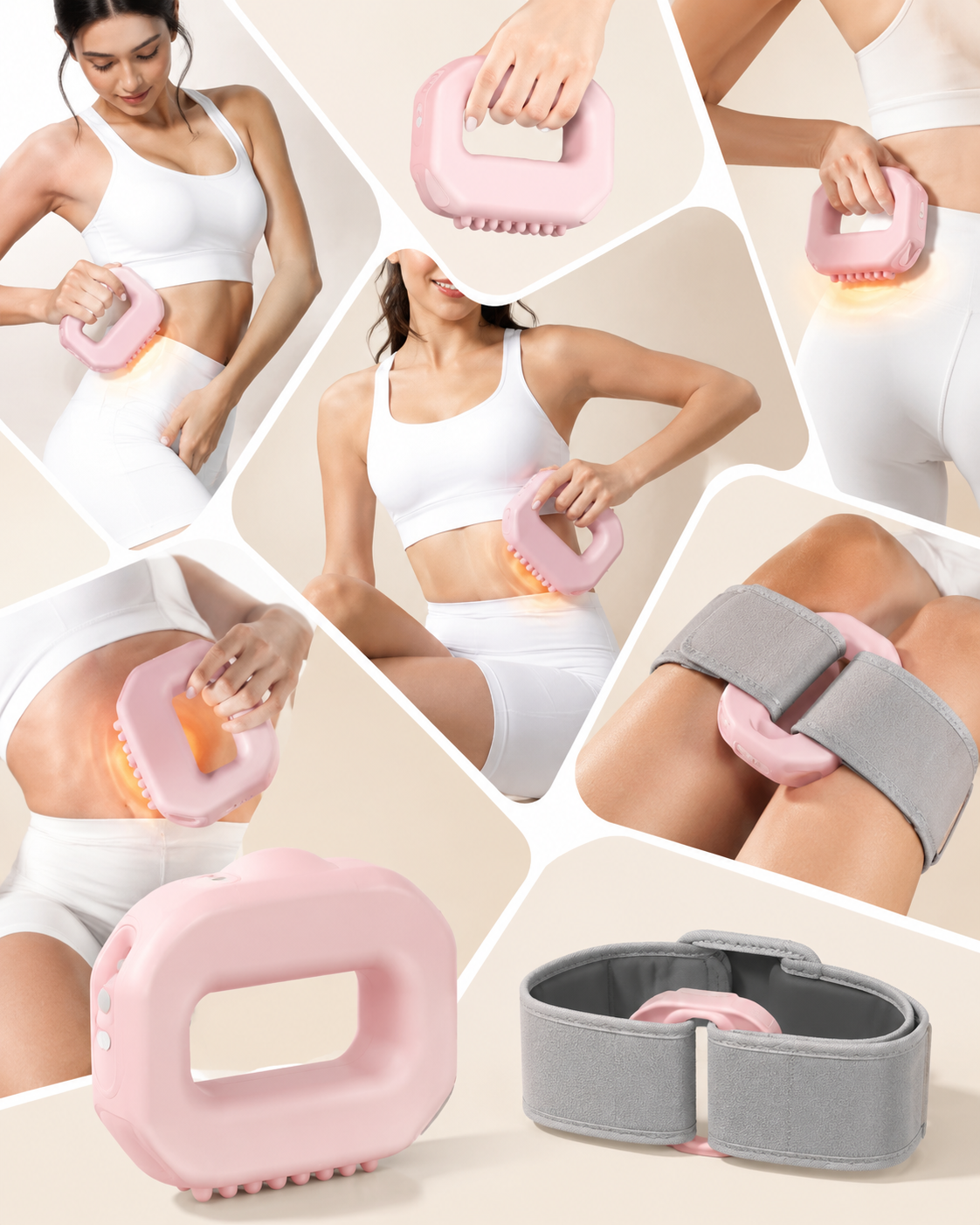 VAYLO Fascia Ring Massager, Multifunctional Full-Body Massage Belt